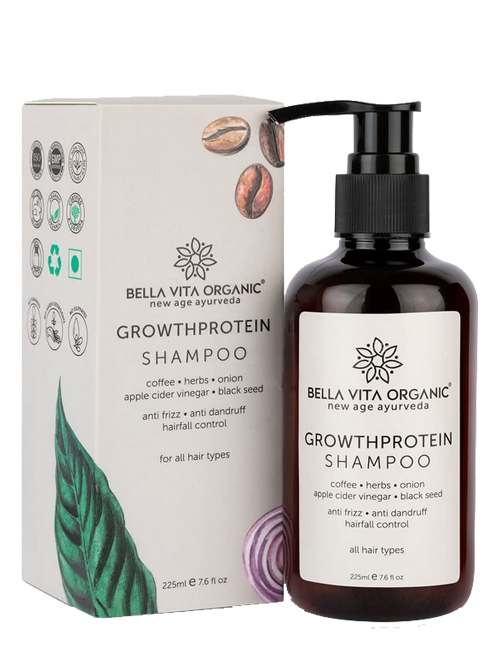 Bella Vita Organic Shampoo With Hair Growth Protein